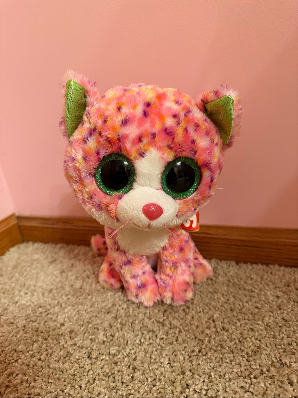 Ty Beanie Boos 6” Sophie the Pink Cat 2015